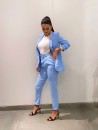 Blazer Zara Celeste