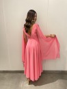 Vestido Tull rosa