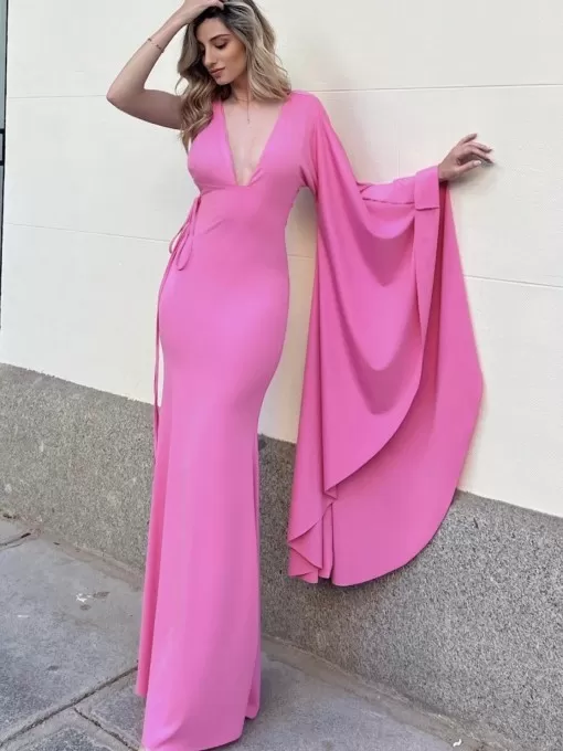 Vestido Mónaco Rosa