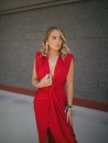 Vestido Velar Rojo