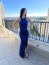 Vestido Gin Azul Klein