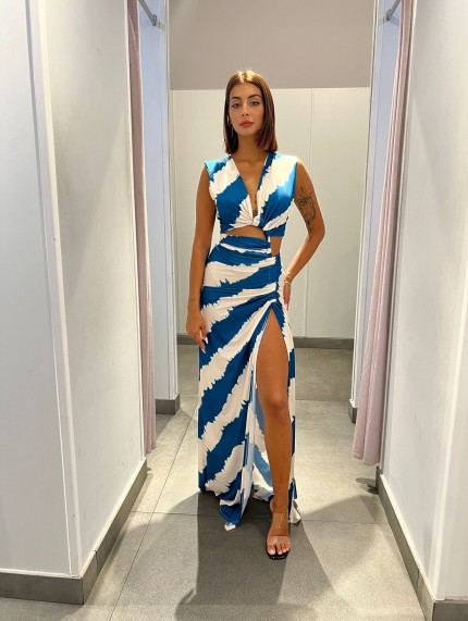 Vestido Oazis Azul