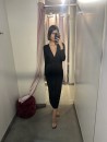 Vestido Lazada Negro