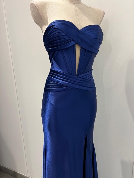 Vestido Luxury Azul Marino