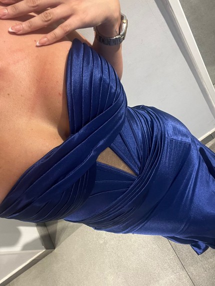 Vestido Luxury Azul Marino