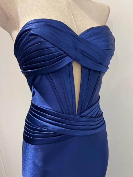 Vestido Luxury Azul Marino