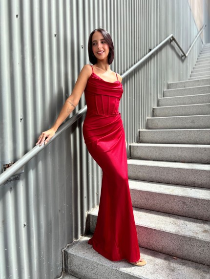 Vestido Kiara Rojo