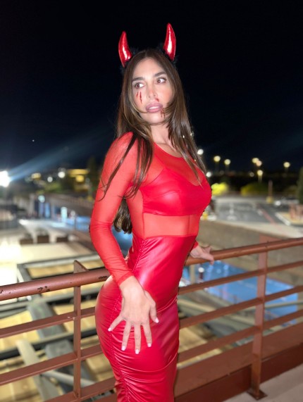 Vestido Diabla Rojo