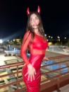 Vestido Diabla Rojo