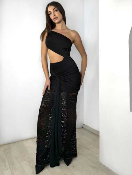 Vestido Encaje Largo