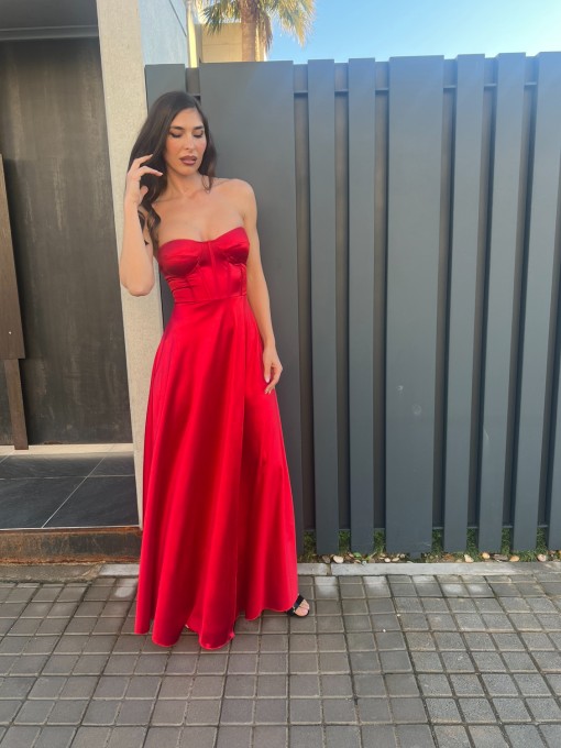 Vestido Corset Rojo