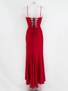 Vestido Kiara Nudo Rojo