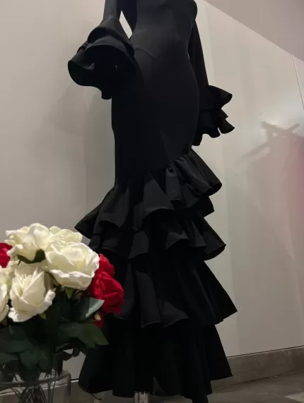 Vestido Flamenca Negro