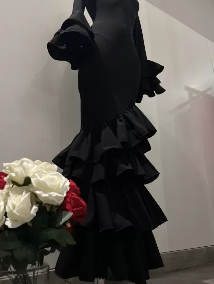 Vestido Flamenca Negro