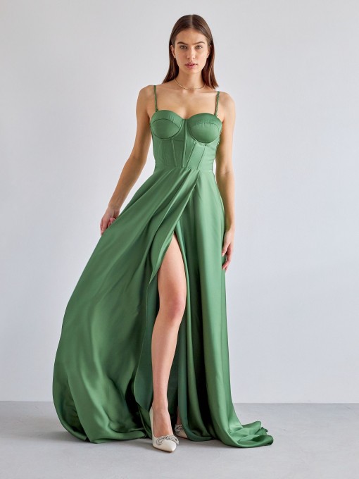 Vestido Corset Premium Verde