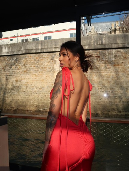 Vestido Nerea Rojo