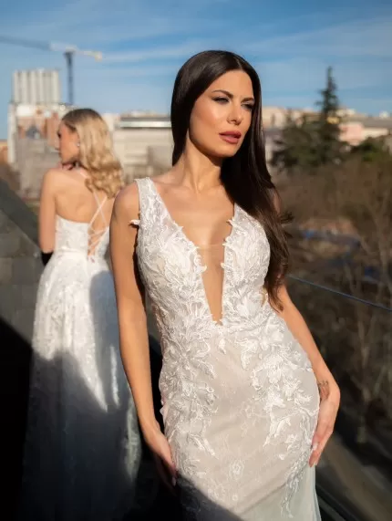 Vestido Novia Sirena