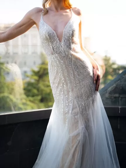 Vestido Novia Diamante