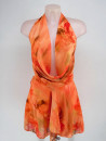 Vestido Tropical Salmon