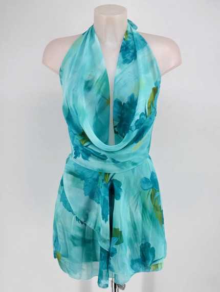 Vestido Tropical Salmon