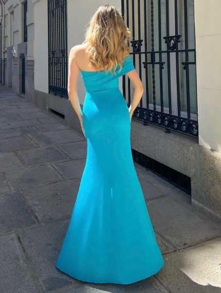 Vestido Daniela Azul Marino