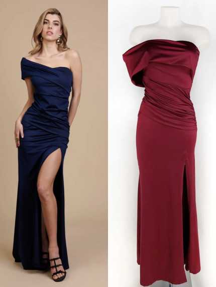 Vestido Daniela Granate