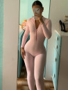 Mono Reductor Sin Mangas Rosa