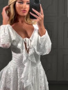 Mono Encaje Blanco