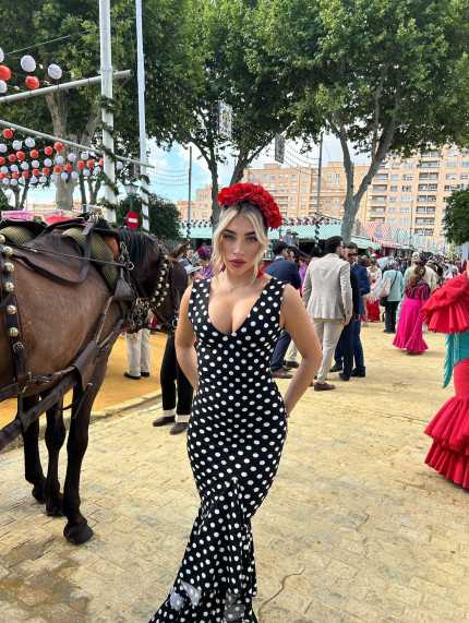 Vestido Flamenca Lunares