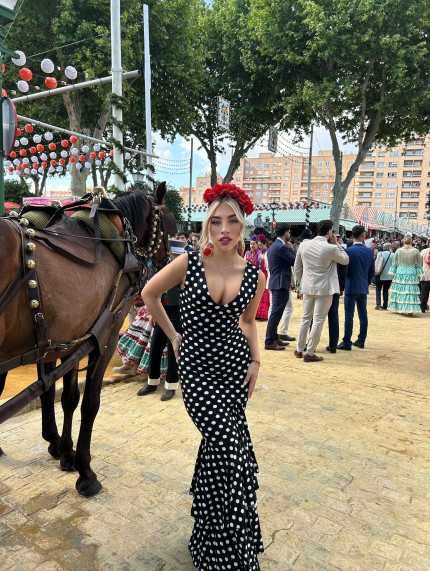 Vestido Flamenca Lunares