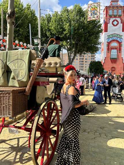 Vestido Flamenca Lunares