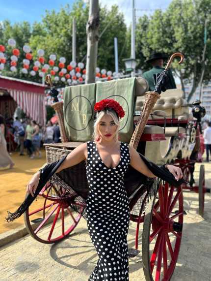 Vestido Flamenca Lunares
