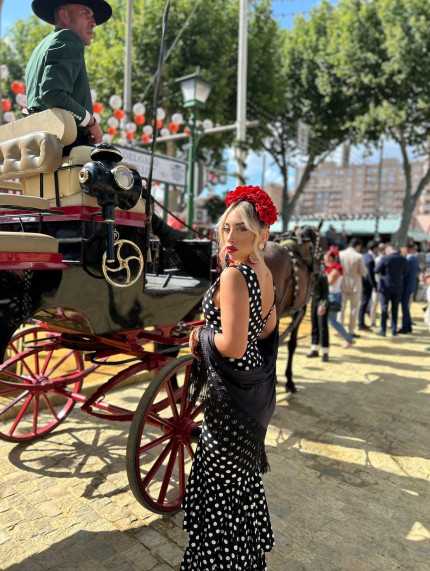 Vestido Flamenca Lunares