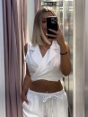 Conjunto Lino Blanco