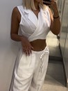 Conjunto Lino Blanco