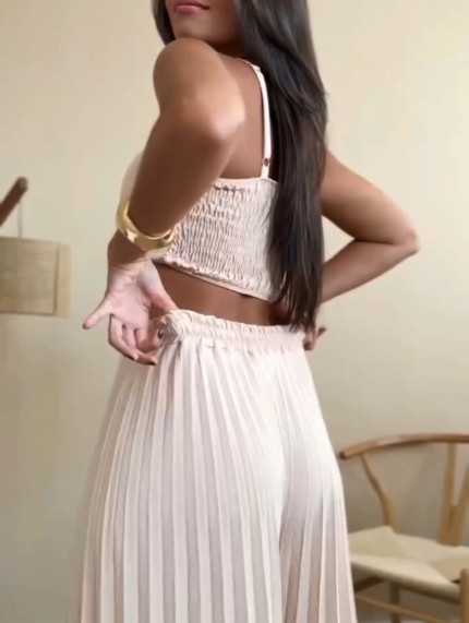 Conjunto Mango Beige