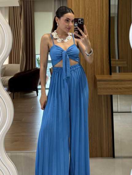 Conjunto Mango Celeste