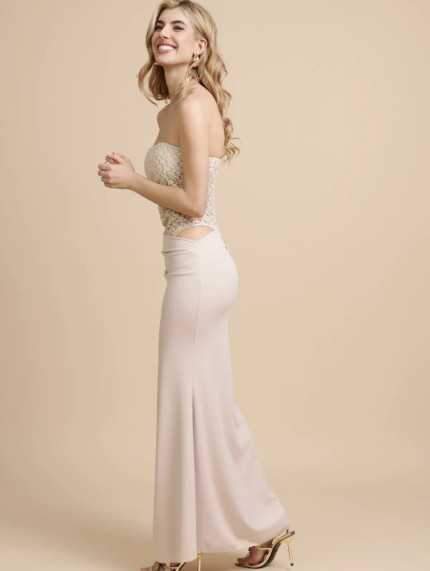 Vestido Nude