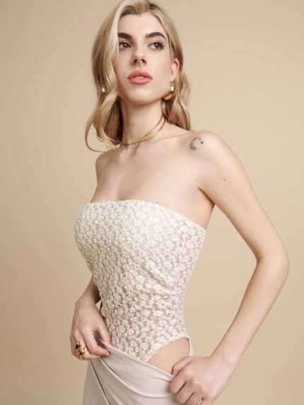 Vestido Nude