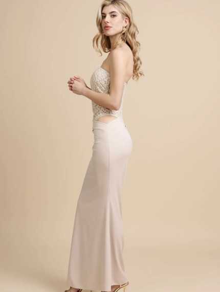 Vestido Nude