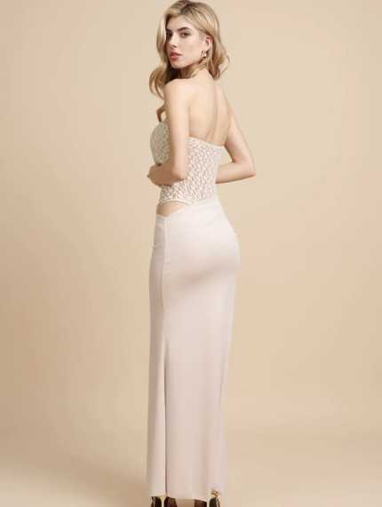 Vestido Nude
