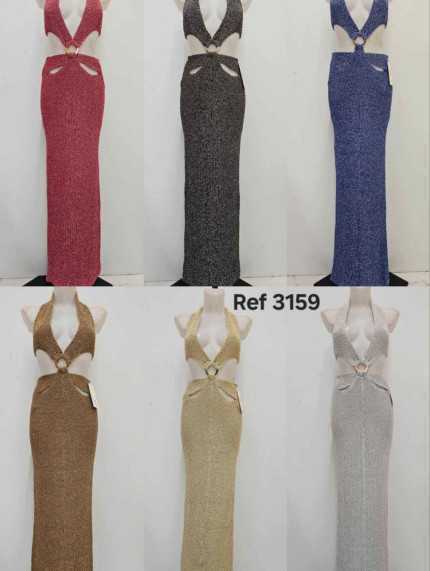 Vestido Mykonos Plata
