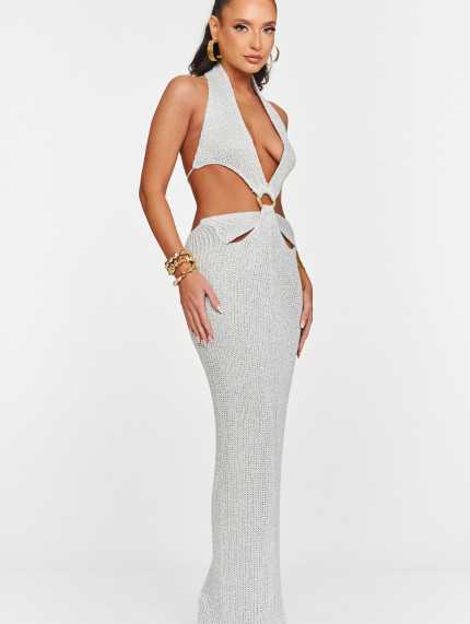 Vestido Mykonos Plata