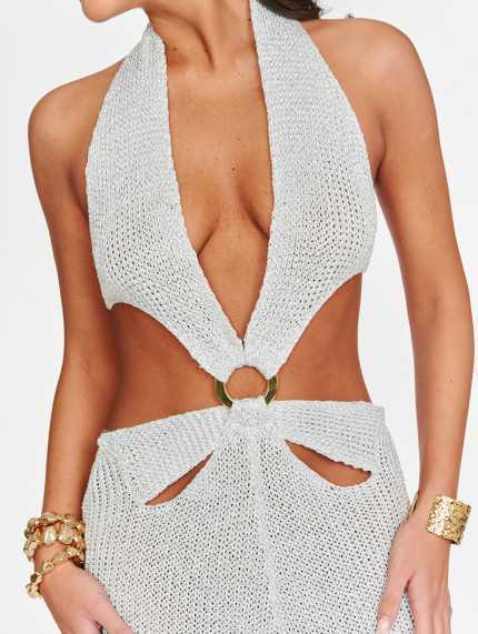 Vestido Mykonos Plata