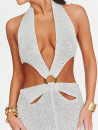 Vestido Mykonos Plata