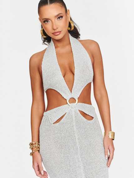 Vestido Mykonos Plata