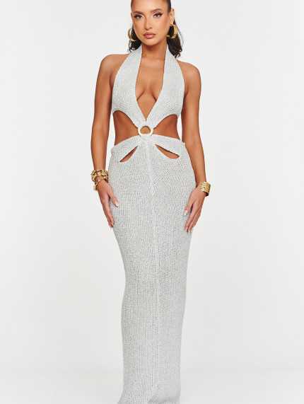 Vestido Mykonos Plata