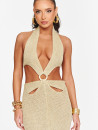 Vestido Mykonos Dorado