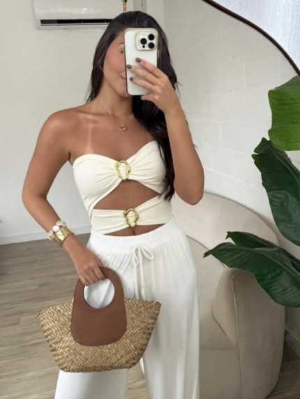 Body Hebilla Blanco