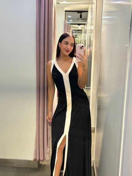 Vestido Melissa Canale Negro